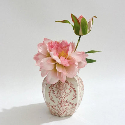 Ravina Elegant Ceramic Flower Vase – Hand-Painted Design for Stylish Home Decor 1