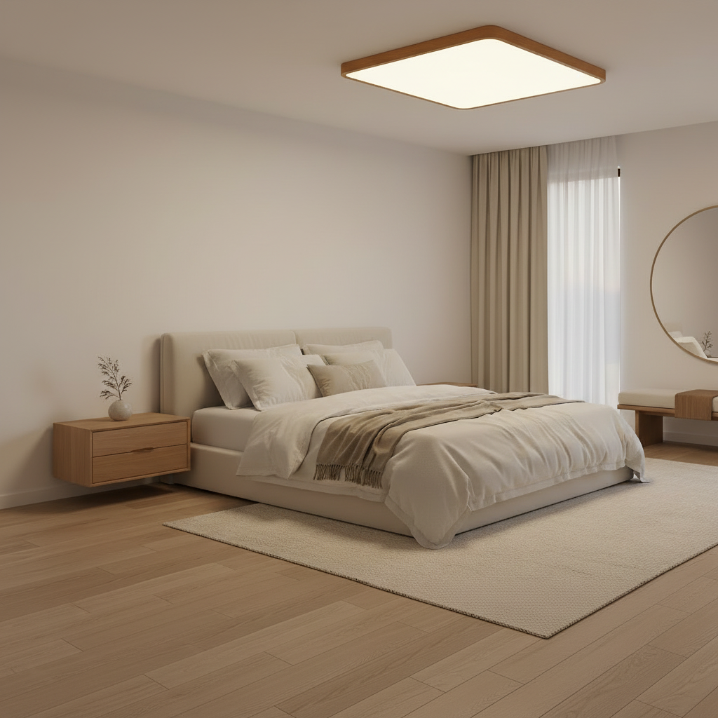 Ravishing Modern Square Ceiling Light Fixture – Sleek LED Design for Elegant Interiors
