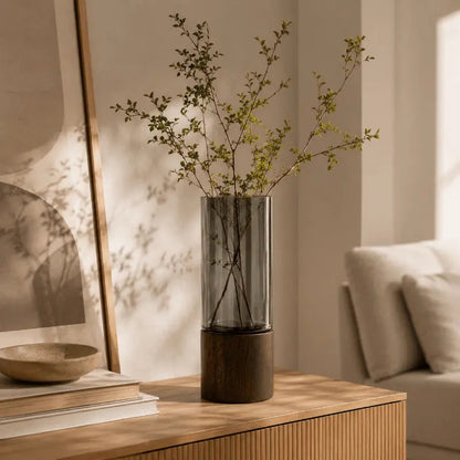 Reno Retro Glass Vase – Minimalist Design for Elegant Home Decor 0