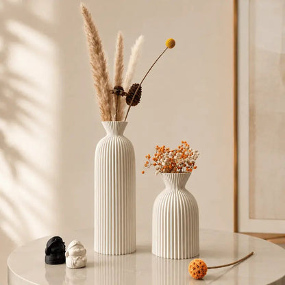 Riven Modern Decorative Vase Set – Sculptural Design for Stylish Interiors 2