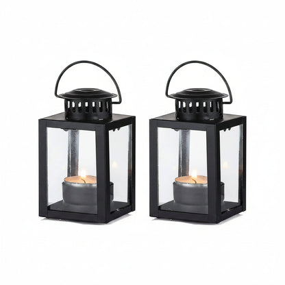 Rustique Vintage Candle Holder – Compact Lanterns for Stylish Ambiance 0