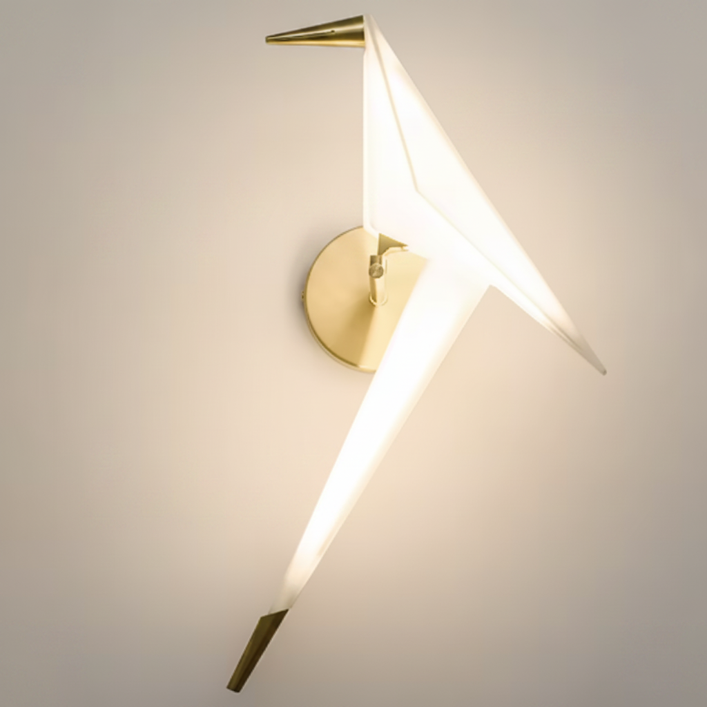 Avir Bird Modern Wall Light – Artistic LED Pendant for Elegant Spaces