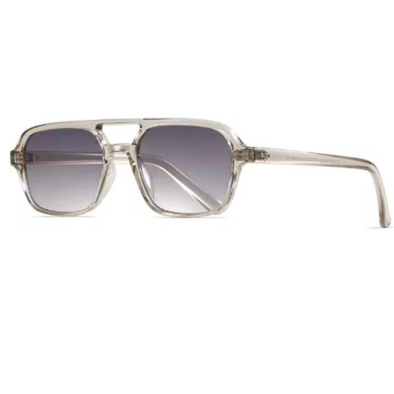 Riviera Unisex Sunglasses – Stylish Black Acetate Frame with UV Protection