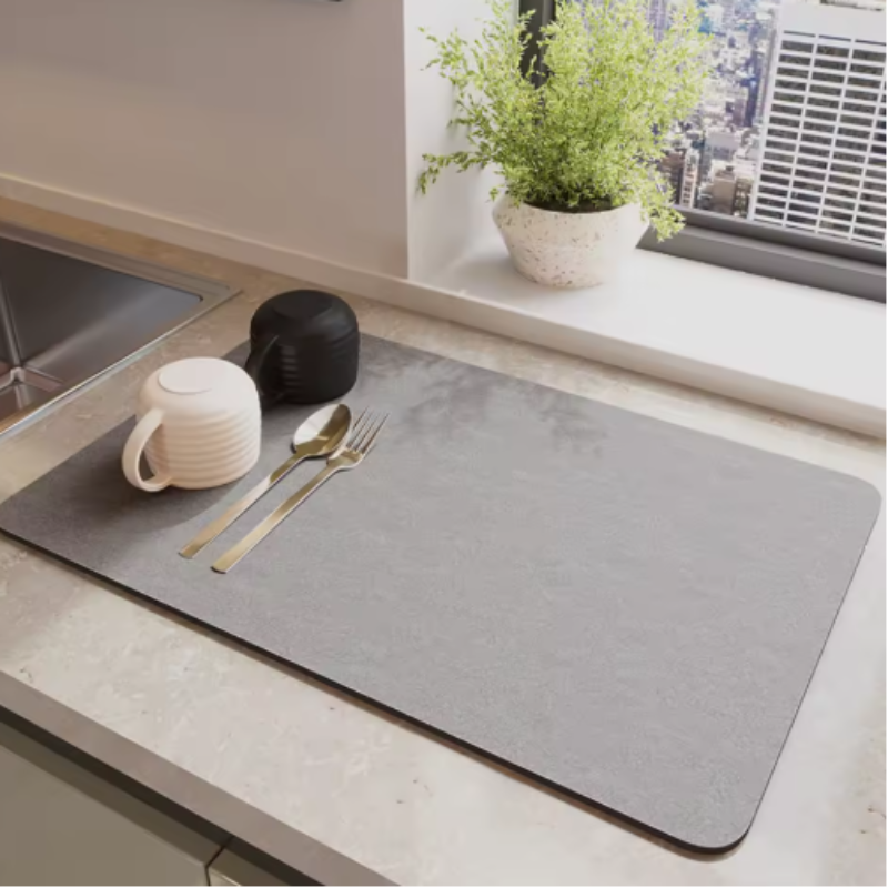 Dynamo Kitchen Dish Mat – Super-Absorbent Quick Drying Solution
