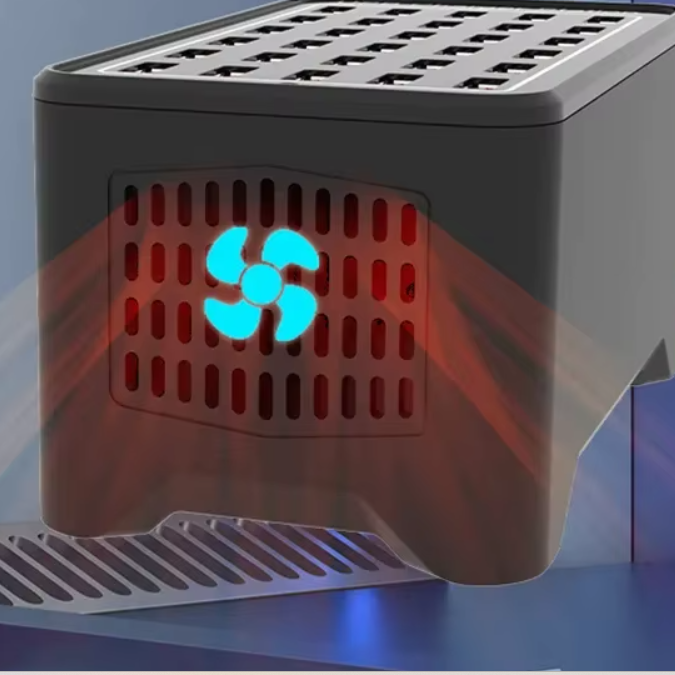 Voltic Multi-Port USB Charging Station – 200W Smart IC Power for Safe Device Charging