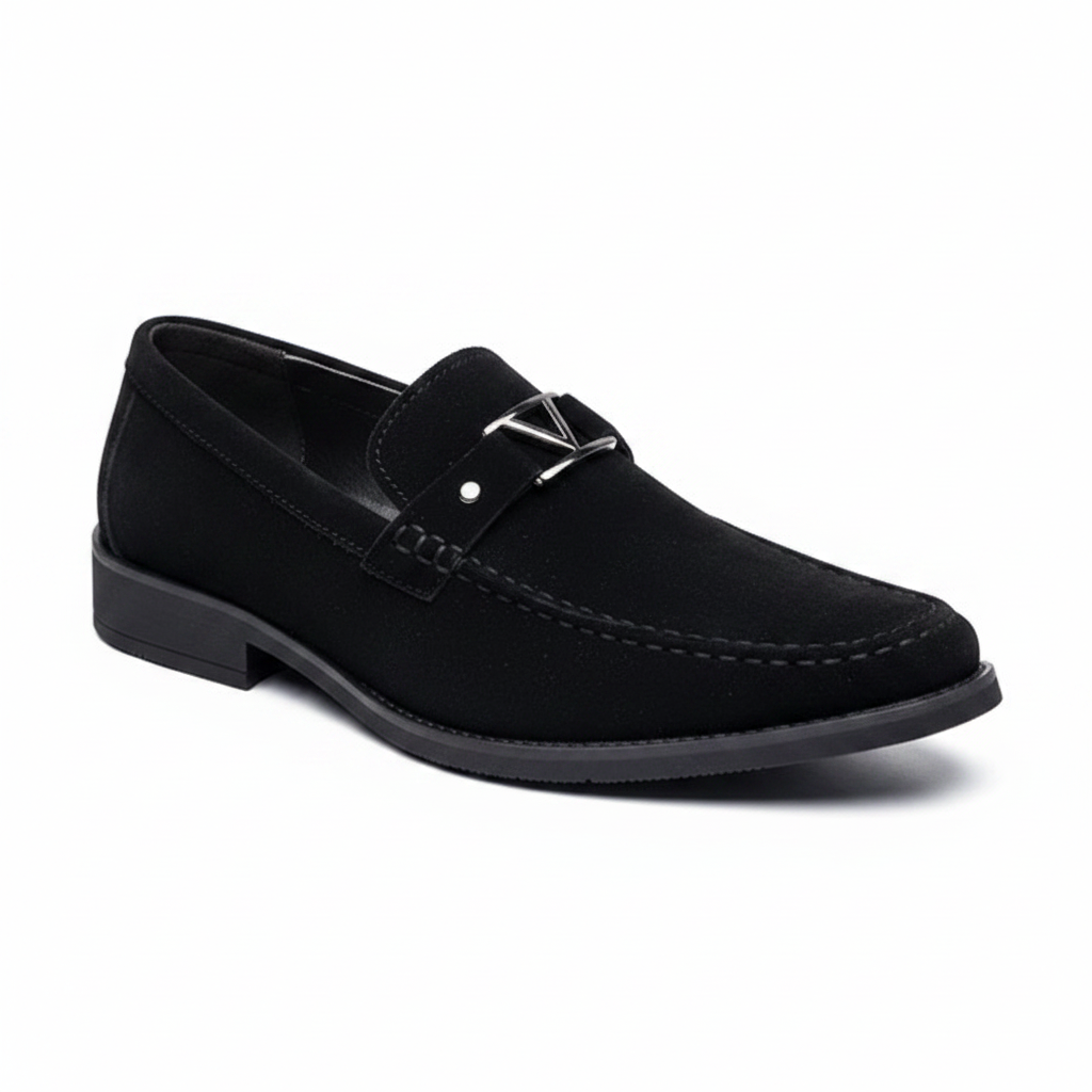 Bristol Men's Suede Loafers – Slip-On Comfort for Smart-Casual Wear