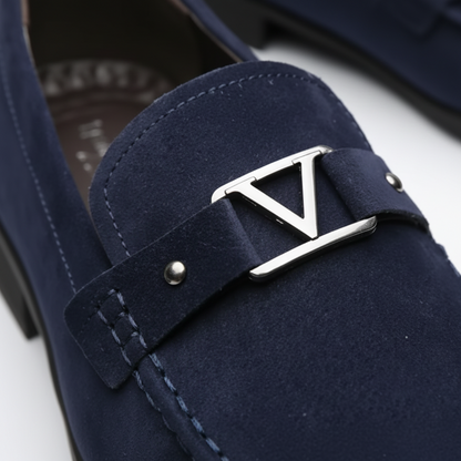 Bristol Men's Suede Loafers – Slip-On Comfort for Smart-Casual Wear