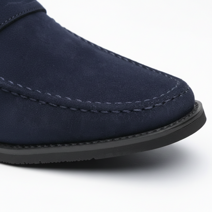 Bristol Men's Suede Loafers – Slip-On Comfort for Smart-Casual Wear