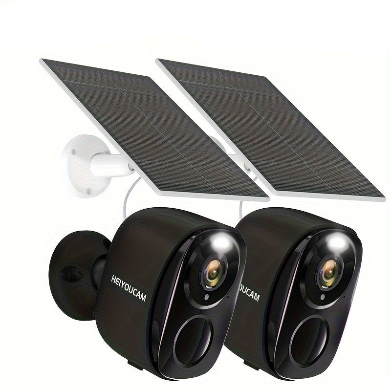SentryShield Home Security Cameras – Wireless 3MP HD Solar Power Monitoring 0