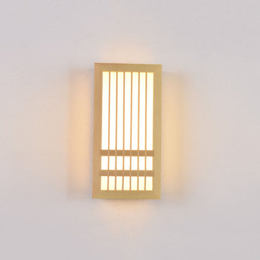 Jade Wooden LED Wall Lamp – Minimalist Design for Tranquil Ambience