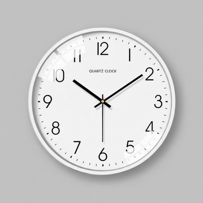 Silen Modern Wall Clock – Silent Quartz Movement for Peaceful Home Decor 0