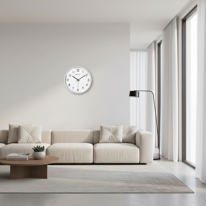 Silen Modern Wall Clock – Silent Quartz Movement for Peaceful Home Decor 2