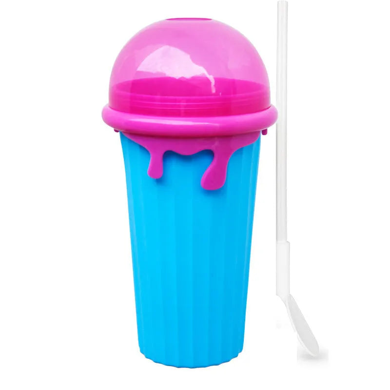Sleek Slushie Maker Cup – Chill-and-Squeeze for Homemade Frozen Treats 0