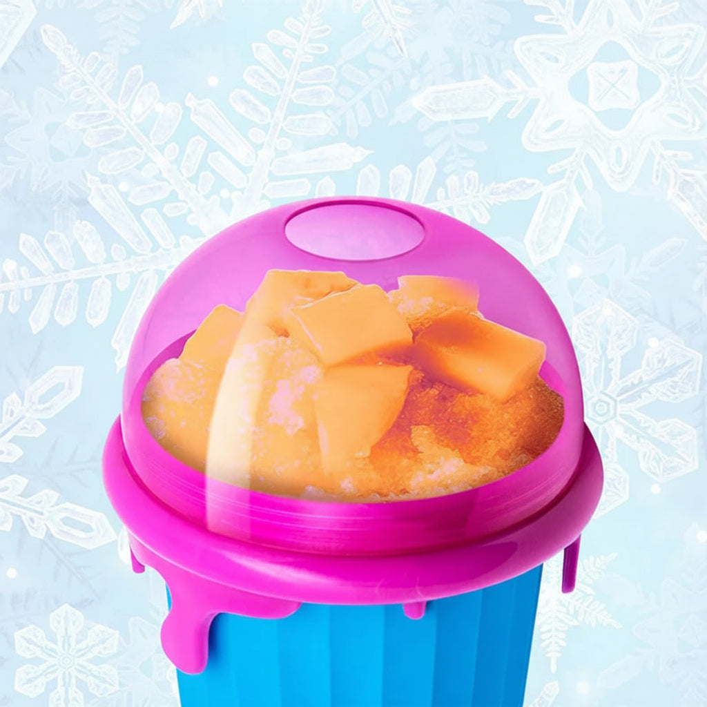 Sleek Slushie Maker Cup – Chill-and-Squeeze for Homemade Frozen Treats 7