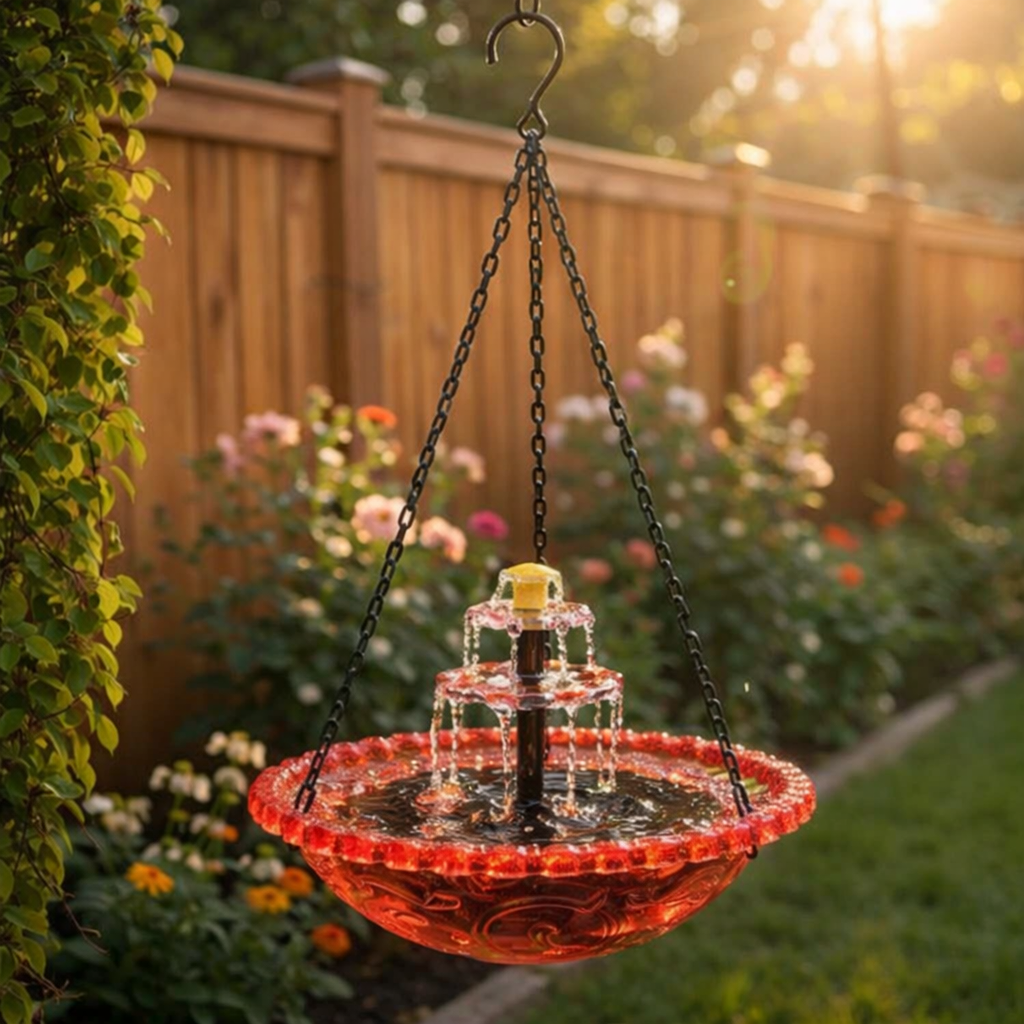 Solaris Outdoor Solar Water Fountain – Eco-Friendly Two-Stage Water Feature 2