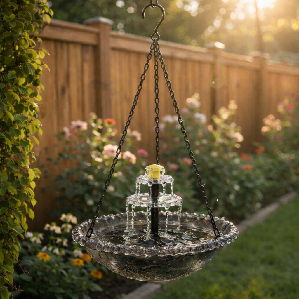 Solaris Outdoor Solar Water Fountain – Eco-Friendly Two-Stage Water Feature 4