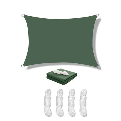 Veron Rectangle Garden Shade Sail – Waterproof UV Protection for Outdoor Spaces