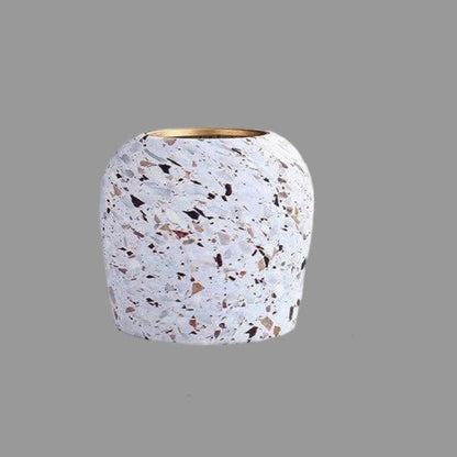 Terra Modern Ceramic Vase – Large Terrazzo Design for Stylish Home Accent 0