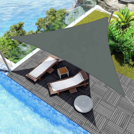 Vetra Triangle Garden Shade Sail – Durable UV Protection For Outdoor Spaces