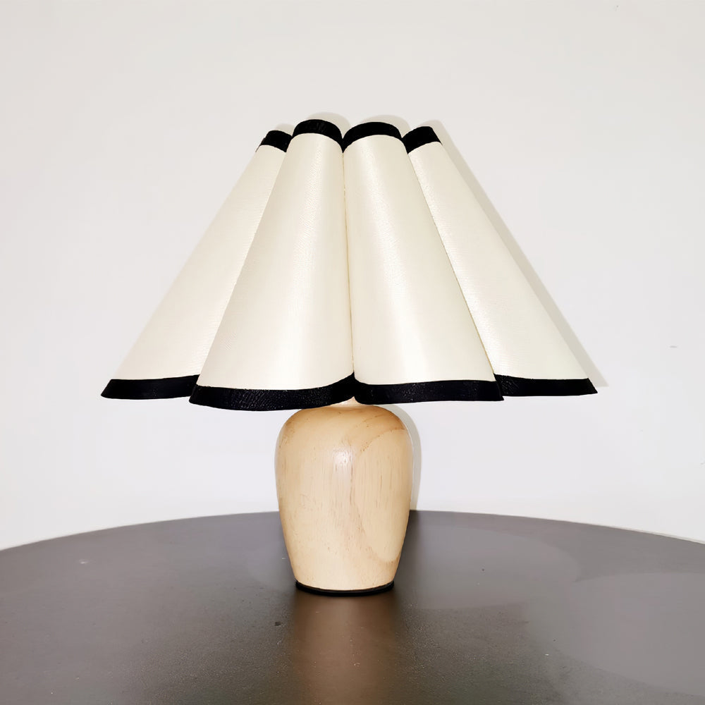 Vela Modern Table Lamp – Stylish Fabric Shade for Cozy Bedroom Ambiance