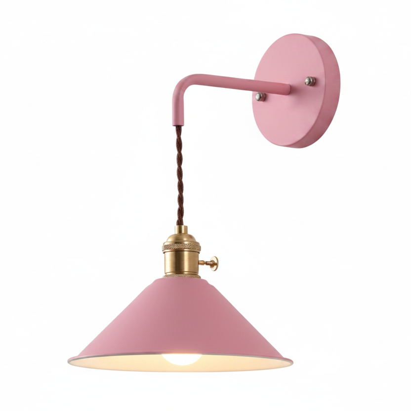 Vivid Bathroom Wall Lights – Durable Iron Sconces for Customizable Illumination 10