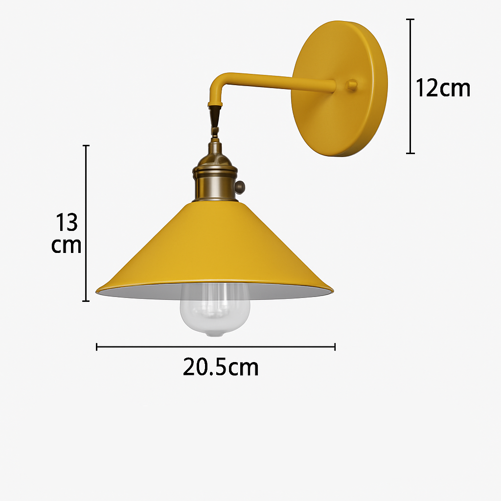 Vivid Bathroom Wall Lights – Durable Iron Sconces for Customizable Illumination 5