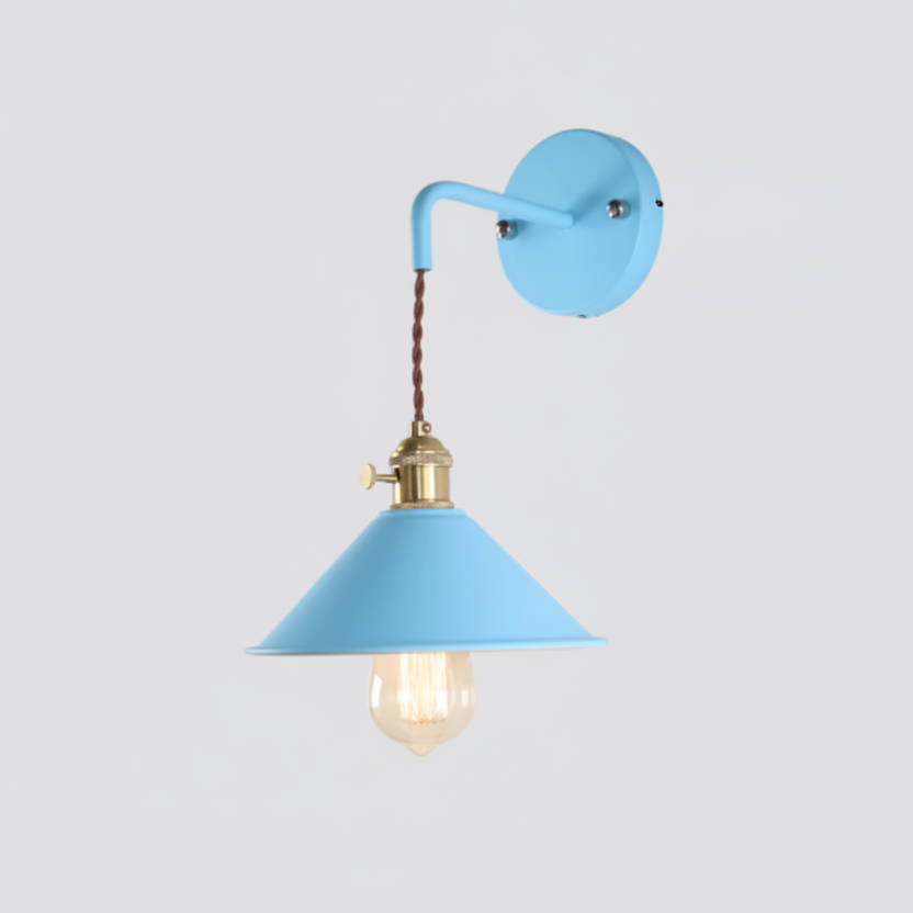 Vivid Bathroom Wall Lights – Durable Iron Sconces for Customizable Illumination 9