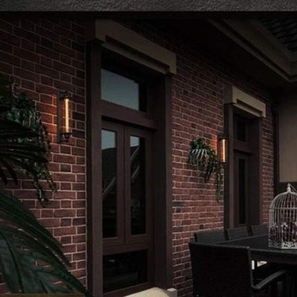 Eldric Black Vintage  Wall Light – Elegant Matte Black Design for Cozy Ambiance